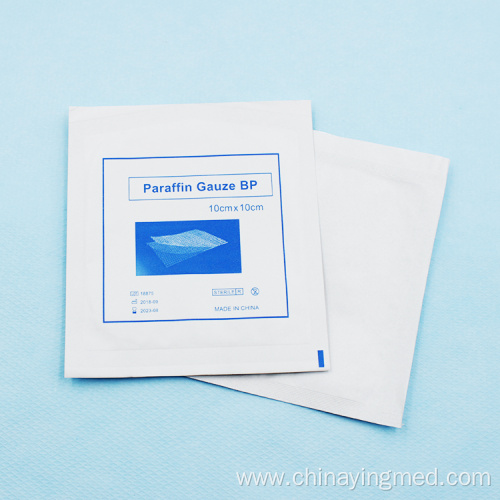 Medical tulle paraffin gauze dressing